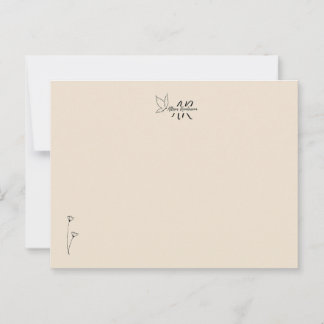 Personalized Thank You Cards for Gifts Postkarte