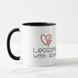 Personalized Thank You Teacher Heart Frame Tasse