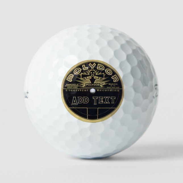 Personalized Titleist Pro V1 Golf Balls Golfball (Vorderseite)