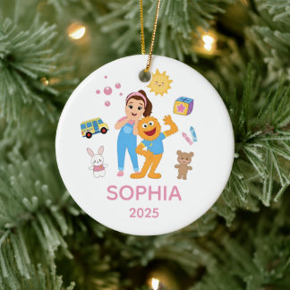 Personalized Toddler Ornament, Ms. Rachel Ornament