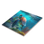 Personalized Turtle Image Classic Ceramic Art Tile Fliese<br><div class="desc">Showcase a personalized turtle image on this classic ceramic art tile, designed to add a charming natural touch to any space. Perfect for home décor, desk displays, or thoughtful gifts, the detailed turtle artwork creates a unique decorative accent that blends artistic style with a calm, nature-inspired theme.</div>