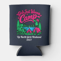 Personalized Up North Girls Camping Trip