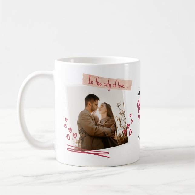 Personalized Valentine’s Day Mug | Custom Photo Kaffeetasse (Links)