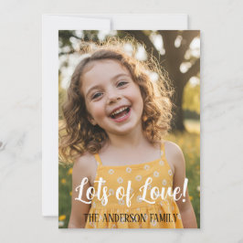 Personalized Valentines Day Photo  Karte