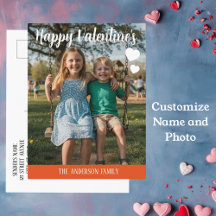 Personalized Valentines Day Photo 