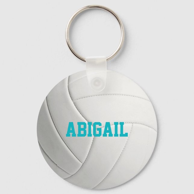 Personalized Volleyball Schlüsselanhänger (Vorderseite)