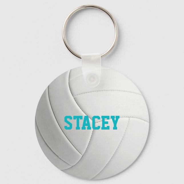 Personalized Volleyball Schlüsselanhänger (Vorderseite)