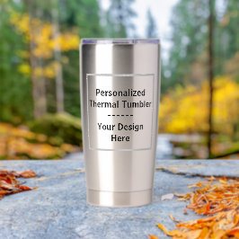 Personalized Water Bottle – Custom Design Thermobecher