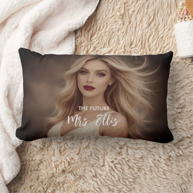 Personalized Wedding Pillow – The Future, Mrs. Lendenkissen (Decke)