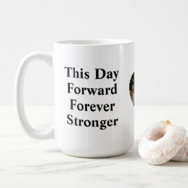 Personalized Wedding Quote Mug – "Forever Stronger