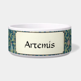 Personalized William Morris Bird and Pomegranate Napf