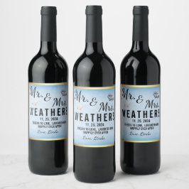 Personalized Wine Labels: Toast to Love! Weinetikett