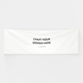Personalized with Your Design, Logo, or Message  Banner