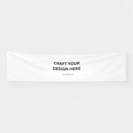 Personalized with Your Design, Logo, or Message  Banner