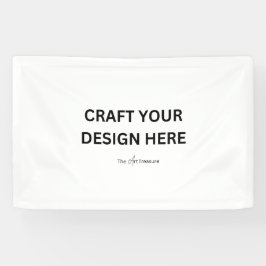 Personalized with Your Design or Message indoor Banner