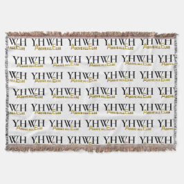 Personalized YHWH YAHWEH Above All Else Christian Decke
