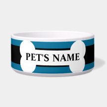 PersonalizedBone Design Pet Bowl
