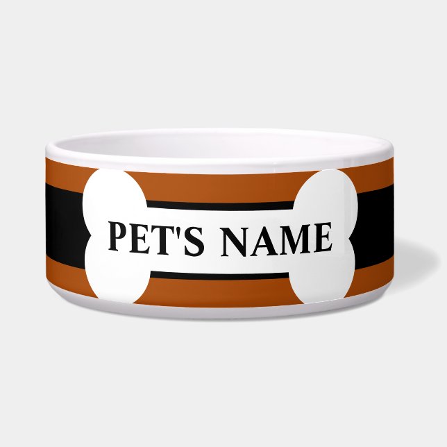 PersonalizedBone Design Pet Bowl Napf (Vorderseite)
