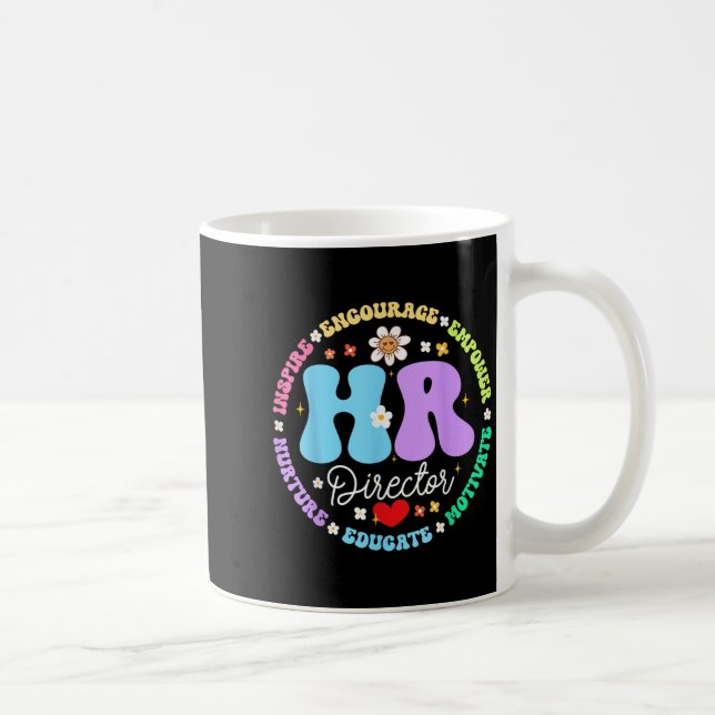 Personalmanagement Direktor Mitarbeiterbewertung Kaffeetasse (Rechts)
