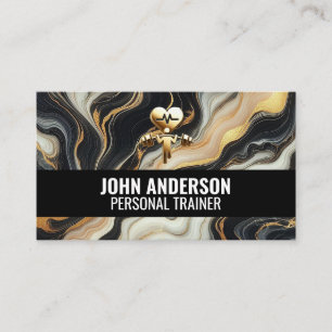 Personaltrainer Fitness-Coach Gym Gesundheit moder Visitenkarte