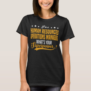 Personalverantwortlicher T-Shirt