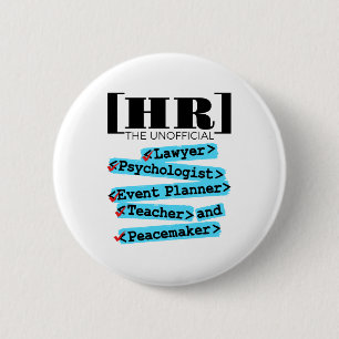 Personalwesen Unbürokratische und sonnige Persona Button