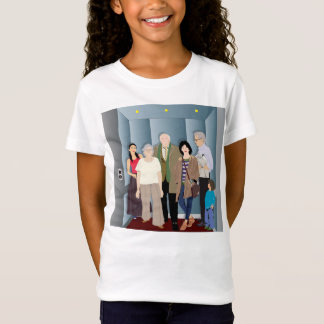 Personen im Fahrstuhl T-Shirt