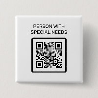 Personen mit besonderen Anforderungen QR-Code