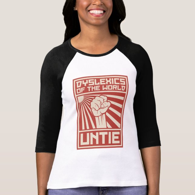 Personen mit Lesestörung der Welt LÖSEN sich T-Shirt (Vorderseite)