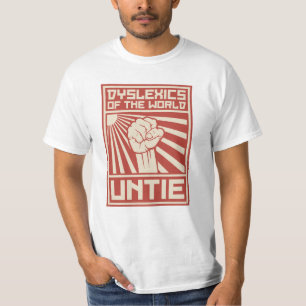 Personen mit Lesestörung der Welt LÖSEN sich T-Shirt