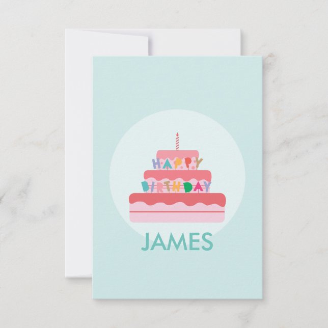 Personenbezogene Geburtskarte (Vorderseite)