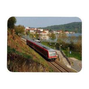 Personenzug in Herzhausen am Edersee Magnet