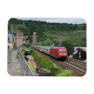 Personenzug in Oberwesel Magnet