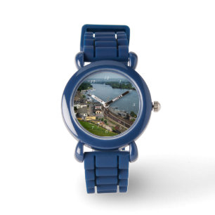 Personenzug in Rüdesheim am Rhein Armbanduhr