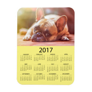 Personifizieren Sie diesen Minikalender des Magnet
