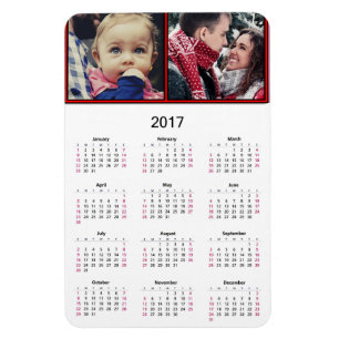 Personifizieren Sie diesen Minimagnet-Kalender Magnet