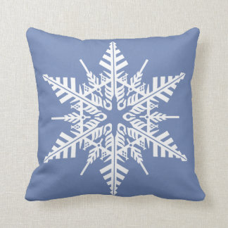 Personifizieren Sie dieses Schneeflocke-Kissen Kissen