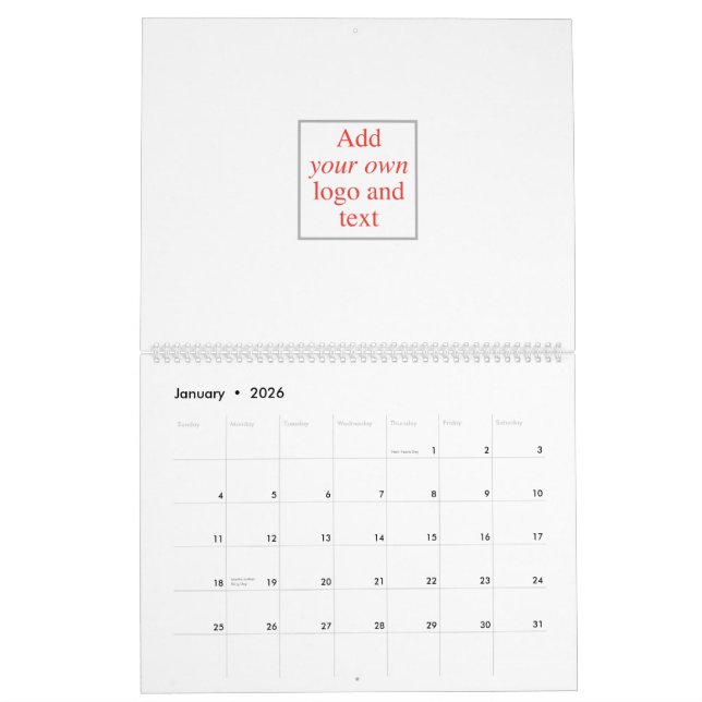 Personifizieren Sie, fertigen Sie besonders an, Kalender (Jan 2026)