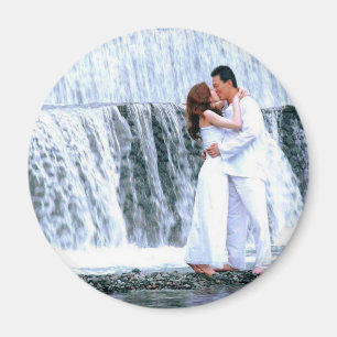 PERSONIFIZIEREN SIE FOTO-GASTGESCHENKE HOCHZEIT MAGNET