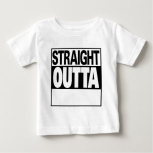 personifizieren Sie gerades outta Baby T-shirt