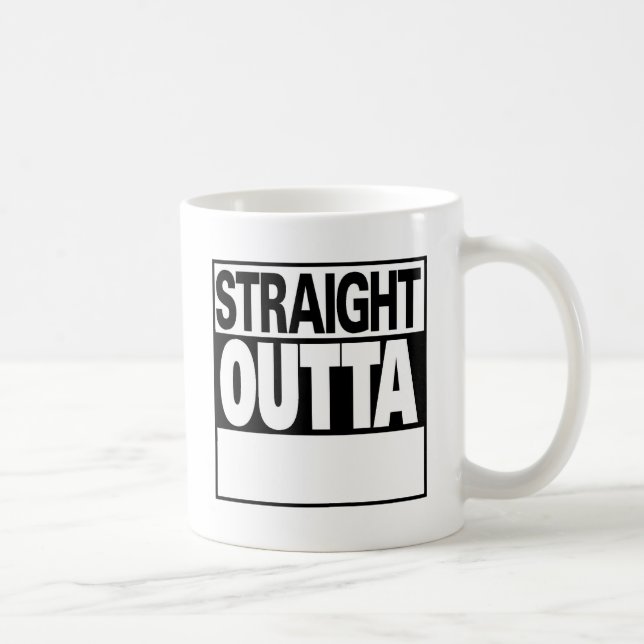 personifizieren Sie gerades outta Kaffeetasse (Rechts)