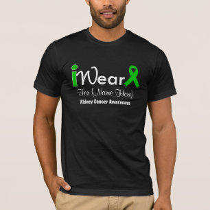 Personifizieren Sie grünen Band-Nieren-Krebs T-Shirt