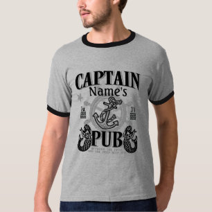 Personifizieren Sie Kapitän Names Pub Great Gift T-Shirt