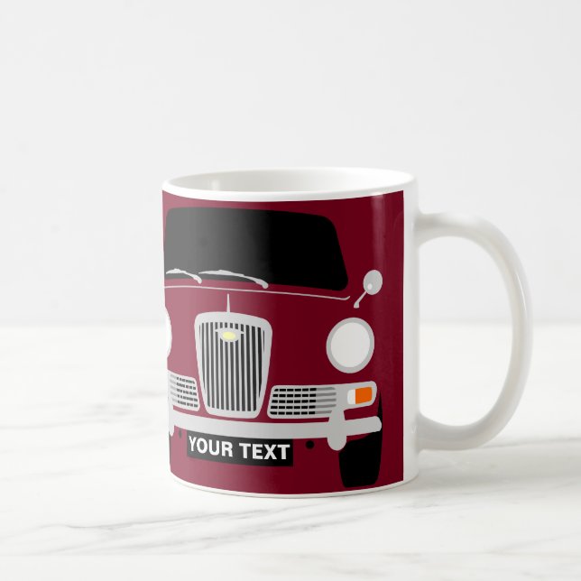 Personifizieren Sie klassische MiniWolseley Kaffeetasse (Rechts)