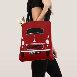 Personifizieren Sie kundenspezifische rote Morris Tasche