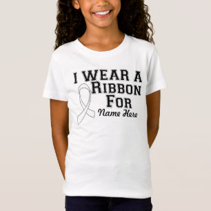 Personifizieren Sie mich tragen ein weißes Band T-Shirt
