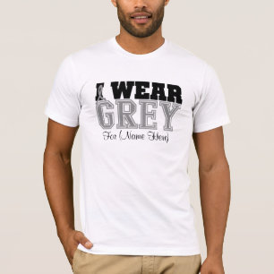 Personifizieren Sie mich tragen grauen T-Shirt