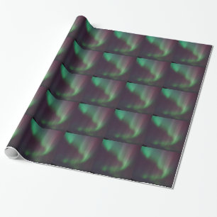 Personifizieren Sie Nord-Lichter Aurora Borealis Geschenkpapier