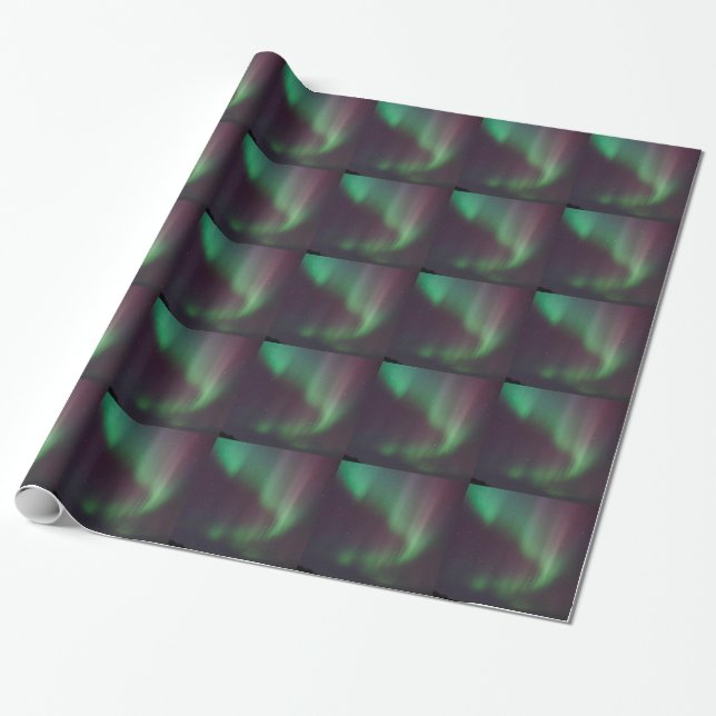 Personifizieren Sie Nord-Lichter Aurora Borealis Geschenkpapier (Ungerollt)