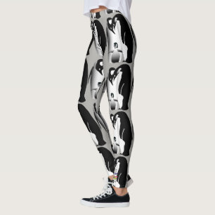 Personifizieren Sie Penguin-Yogaworkout-Leggings Leggings